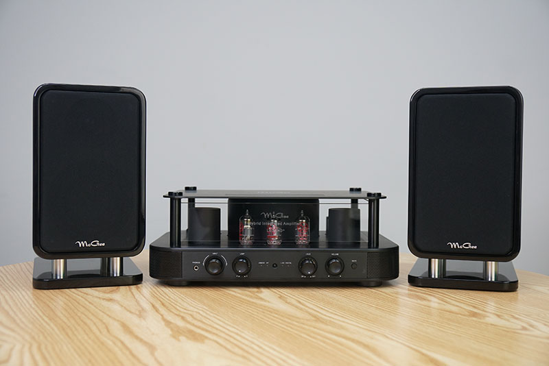 鉴赏 专为年轻人打造的hi Fi音响系统mcgee 美极 Legend 书架音箱 音响 影音中国