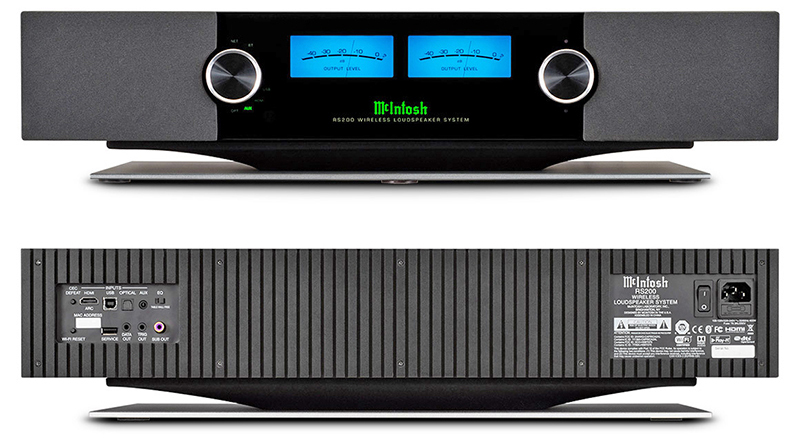 测评享受美妙的视觉和听觉体验mcintosh美国麦景图rs200无线音响系统