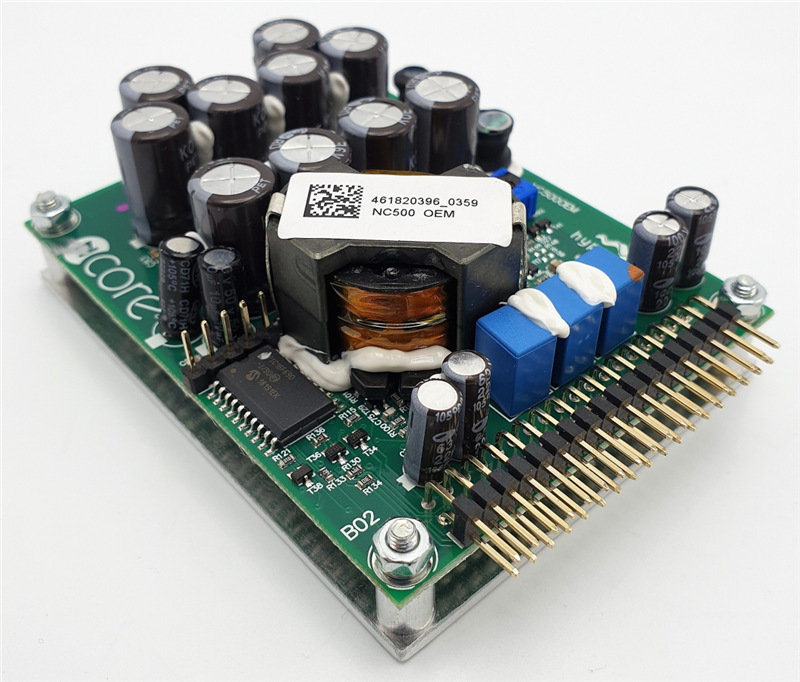 at528nc内部使用hypex n-core nc500功放模块,这个功放模块体积小
