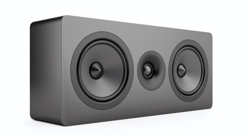 内置2个130mm口径,长冲程纸盆中低音,其中1个以无源辐射器形式出现.